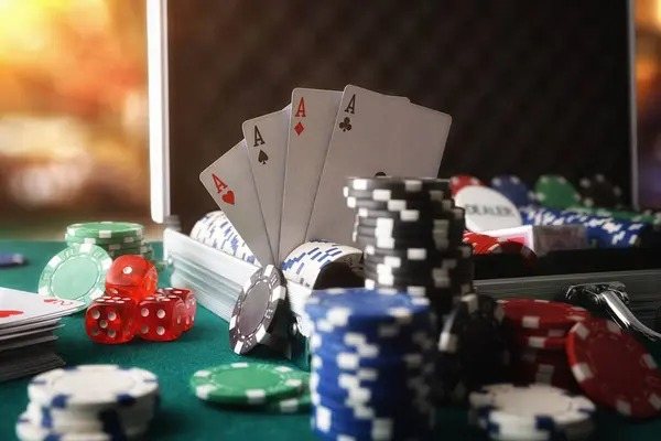 Live dealer studio setup with professional lighting and multiple camera angles
